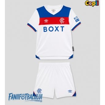 Rangers Echipament de Fotbal Replică 2025-26 Copii Deplasare (+ Șorturi)